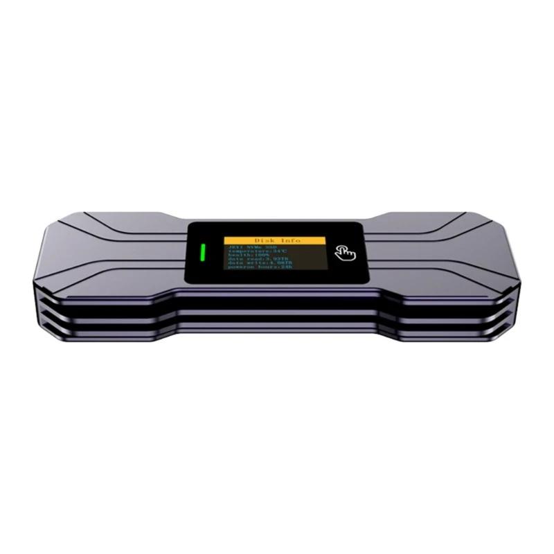 L43D ˷̴ M.2 SSD Ŭ ڽ NVME (Led ÷ ) USB 3.1 Gen2 10Gbps HDD ̽ ڽ 9210B  